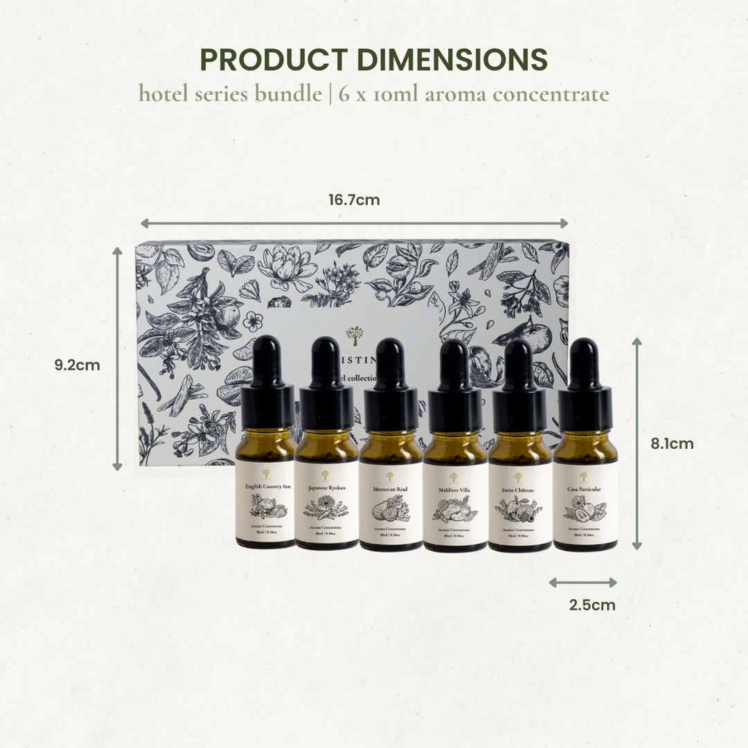 6-Pack Hotel Aroma Concentrate Set
