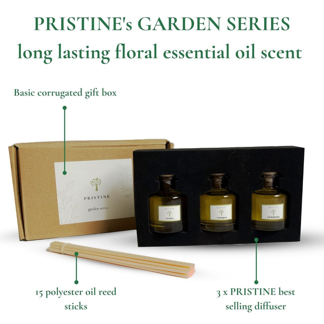 Pristine Garden Diffuser Set of 3 (1.7 oz)