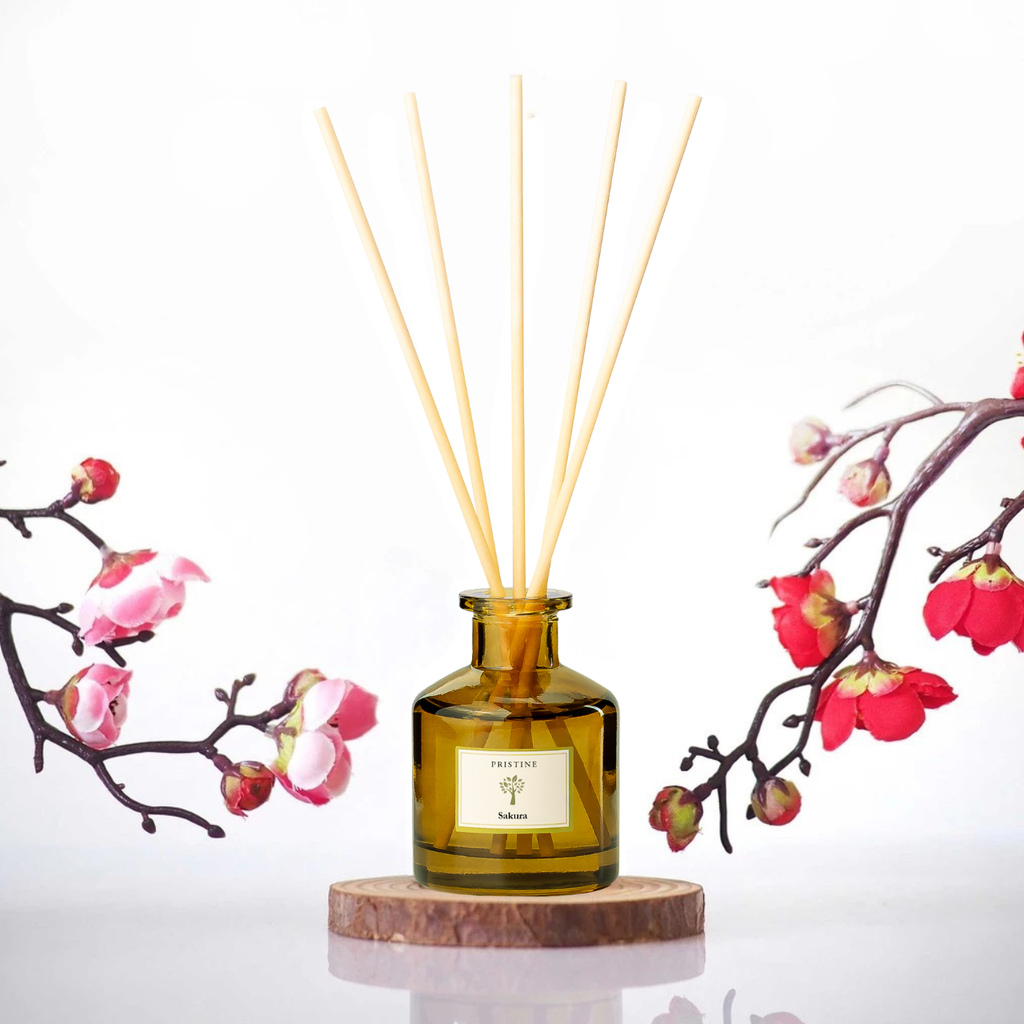 Sakura (Cherry Blossom) Reed Diffuser - 1.7oz | Pristine USA